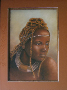 Cliquer pour cette jeune Himba de Namibie